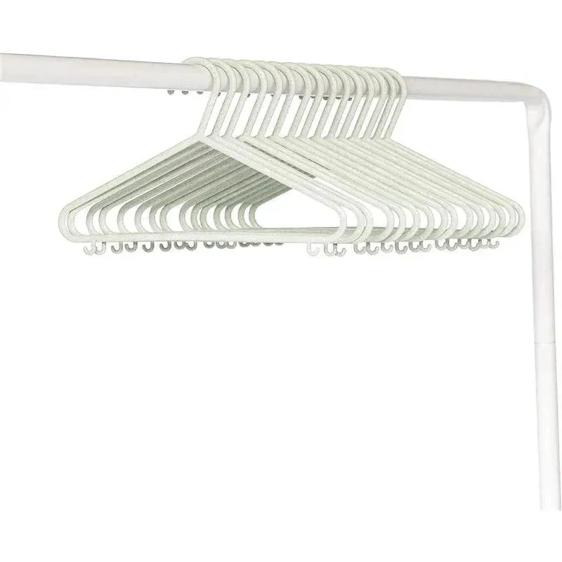 3 Sprouts - 15Pk Baby Wheat Straw Hangers, Speckled Green 4 3 Sprouts - 15Pk Baby Wheat Straw Hangers, Speckled Green - Image 2