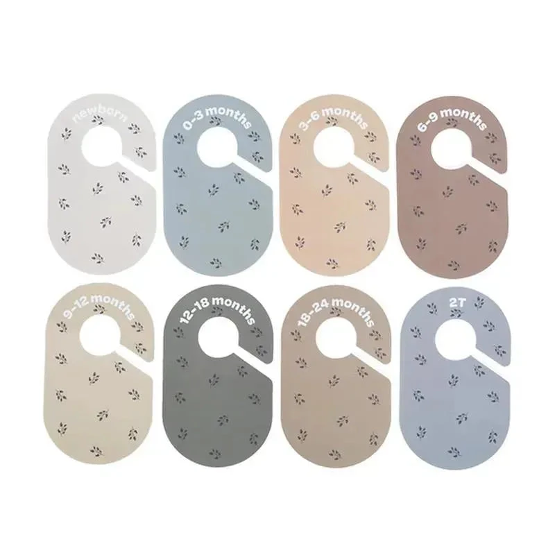3 Sprouts - Baby And Toddler Hanger Closet Dividers, Set Of 8, Blueberry 6 3 Sprouts - Baby And Toddler Hanger Closet Dividers, Set Of 8, Blueberry - Image 4
