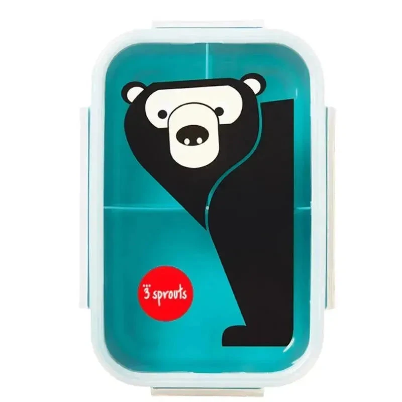 3 Sprouts - Bear Lunch Bento Box 3 3 Sprouts - Bear Lunch Bento Box