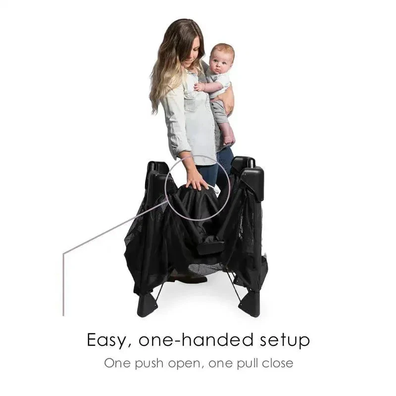 4 Moms - Breeze Plus Portable Playard, Black 5 4 Moms - Breeze Plus Portable Playard, Black - Image 3