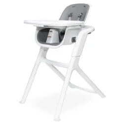 4 Moms - Connect High Chair, White/Gray