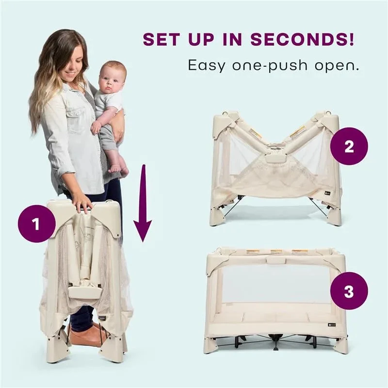 4Moms - Breezeplus Playard, Birch 4 4Moms - Breezeplus Playard, Birch - Image 2