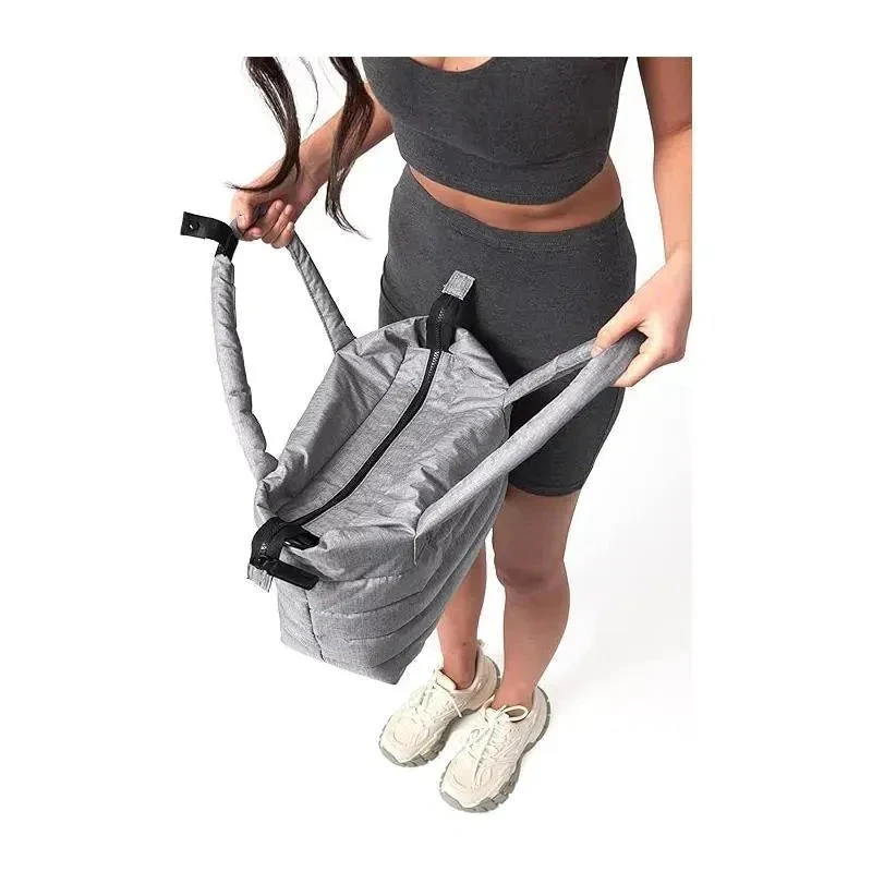 7AM Voyage - Capri Diaper Bag Tote, Heather Grey 5 7AM Voyage - Capri Diaper Bag Tote, Heather Grey - Image 3