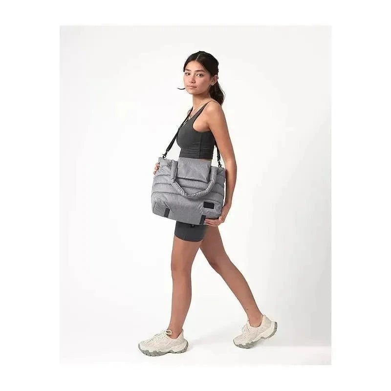 7AM Voyage - Capri Diaper Bag Tote, Heather Grey 7 7AM Voyage - Capri Diaper Bag Tote, Heather Grey - Image 5