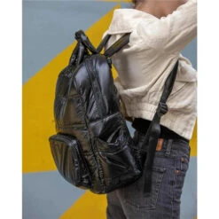 7AM Voyage - Diaper Bag Backpack, Black Polar -Macro Baby Store 7am voyage diaper bag backpack black polar image 5