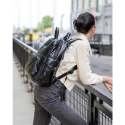 7AM Voyage - Diaper Bag Backpack, Black Polar -Macro Baby Store 7am voyage diaper bag backpack black polar image 7