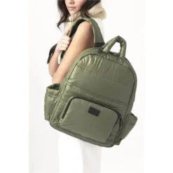7AM Voyage - Diaper Bag Backpack, Evening Green 13 7AM Voyage - Diaper Bag Backpack, Evening Green -Macro Baby Store 7am voyage diaper bag backpack evening green image 6