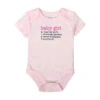 A.D. Sutton - Baby Bodysuit Baby Girl, Pink
