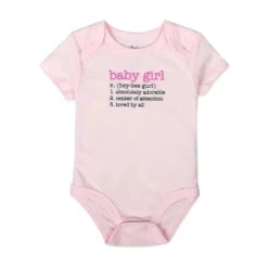 A.D. Sutton - Baby Bodysuit Baby Girl, Pink