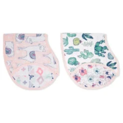 Aden + Anais 2-Pack Classic Burpy Bib, Trail Blooms