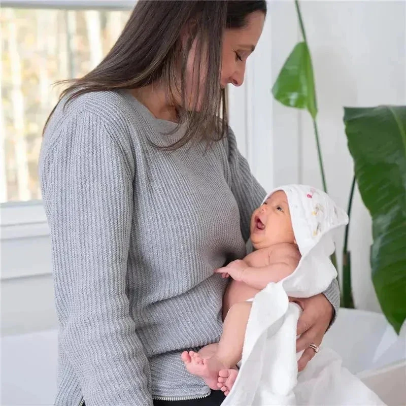 Aden + Anais - 2 Pk Essential Elephant Circus Hooded Baby Bath Towel 7 Aden + Anais - 2 Pk Essential Elephant Circus Hooded Baby Bath Towel - Image 5