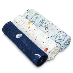 Aden + Anais - 3-Pack Swaddles - Silky Soft, Stargaze