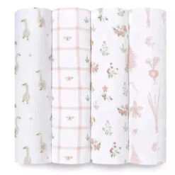 Aden + Anais - 4pk Essentials Muslin Swaddle Blankets