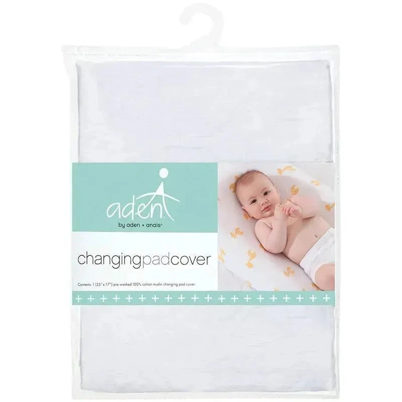 Aden + Anais Changing Pad Cover, White 3 Aden + Anais Changing Pad Cover, White
