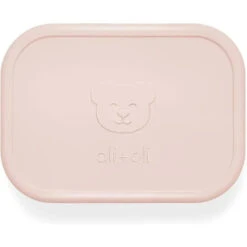Ali + Oli - Leakproof Silicone Bento Box, Blush -Macro Baby Store ali oli leakproof silicone bento box blush image 7