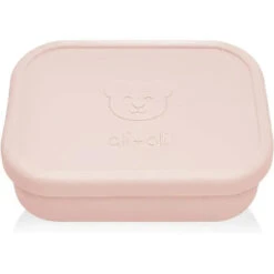 Ali + Oli - Leakproof Silicone Bento Box, Blush -Macro Baby Store ali oli leakproof silicone bento box blush image 9
