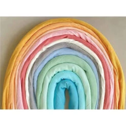 Ali + Oli Muslin Swaddle Blanket (Soft Pink) 12 Ali + Oli Muslin Swaddle Blanket (Soft Pink) -Macro Baby Store ali oli muslin swaddle blanket soft pink image 7