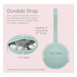 Ali + Oli - Pacifier Case, Natural 9 Ali + Oli - Pacifier Case, Natural -Macro Baby Store ali oli pacifier case natural image 7