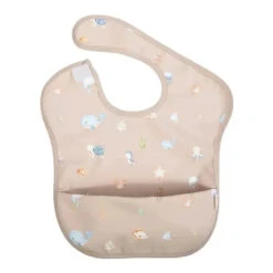 Ali + Oli - Smock Bib For Baby & Toddler Short Sleeve, Undersea