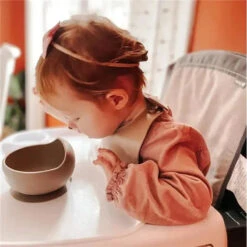 Ali + Oli Suction Bowl & Spoon (Taupe) 15 Ali + Oli Suction Bowl & Spoon (Taupe) -Macro Baby Store ali oli suction bowl spoon taupe image 7