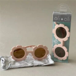 Ali+Oli - Sunglasses For Kids Flower, Pink -Macro Baby Store ali oli sunglasses for kids flower pink image 3