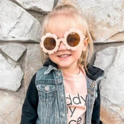 Ali+Oli - Sunglasses For Kids Flower, Pink -Macro Baby Store ali oli sunglasses for kids flower pink image 5