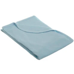 American Baby Company - 100% Cotton Thermal Waffle Swaddle Blanket Blue