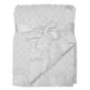 American Baby - Heavenly Soft Chenille Minky Dot Receiving Blanket, White 2 American Baby - Heavenly Soft Chenille Minky Dot Receiving Blanket, White -Macro Baby Store american baby heavenly soft chenille minky dot receiving blanket white image 1