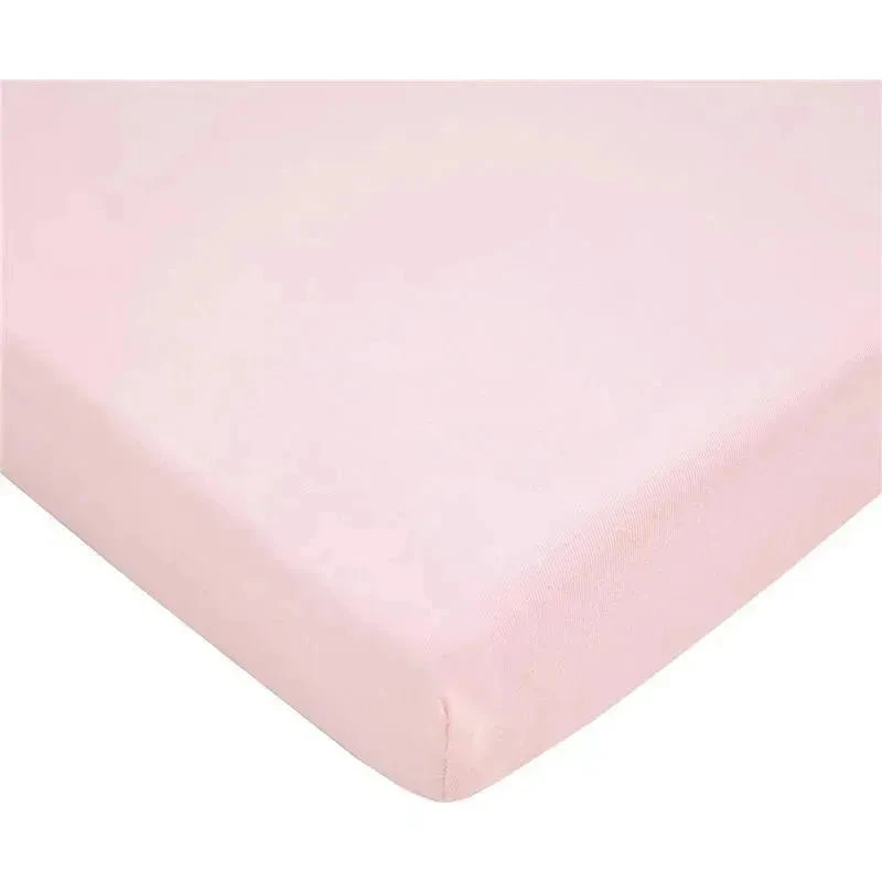 American Baby - Natural Organic Cotton Value Jersey Knit Fitted, Pink 3 American Baby - Natural Organic Cotton Value Jersey Knit Fitted, Pink