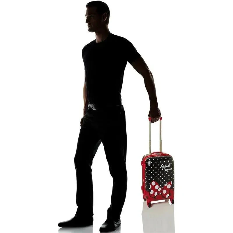 Samsonite - American Tourister Disney Hardside Luggage With Spinner Wheels, Black, Red, White, Minnie Mouse, 21-Inch 4 Samsonite - American Tourister Disney Hardside Luggage With Spinner Wheels, Black, Red, White, Minnie Mouse, 21-Inch - Image 2