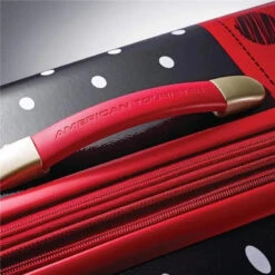 Samsonite - American Tourister Disney Hardside Luggage With Spinner Wheels, Black, Red, White, Minnie Mouse, 21-Inch 15 Samsonite - American Tourister Disney Hardside Luggage With Spinner Wheels, Black, Red, White, Minnie Mouse, 21-Inch -Macro Baby Store american tourister disney minnie mouse hardside spinner image 6