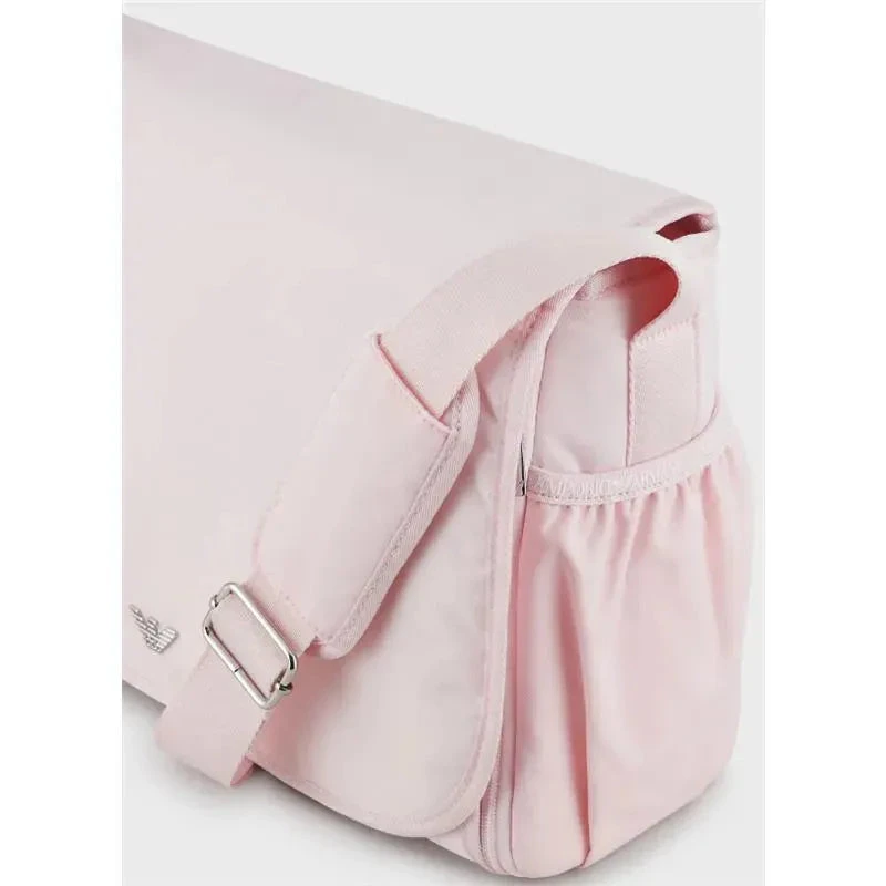 Armani Baby - Mummy Bag Set With Eagle Plate, Pink 6 Armani Baby - Mummy Bag Set With Eagle Plate, Pink - Image 4