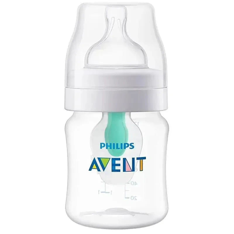 PHILIPS AVENT Avent - 1Pk Anti-Colic Baby Bottle With Airfree Vent, 4Oz, Clear 3 PHILIPS AVENT Avent - 1Pk Anti-Colic Baby Bottle With Airfree Vent, 4Oz, Clear