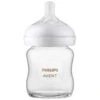PHILIPS AVENT Avent - 1Pk Glass Natural Baby Bottle With Natural Response Nipple, 4Oz 1 PHILIPS AVENT Avent - 1Pk Glass Natural Baby Bottle With Natural Response Nipple, 4Oz -Macro Baby Store avent 1pk glass natural baby bottle with natural response nipple 4oz image 1