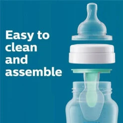 PHILIPS AVENT Avent - 2Pk Anti-Colic Baby Bottle With Airfree Vent, 4Oz, Clear 16 PHILIPS AVENT Avent - 2Pk Anti-Colic Baby Bottle With Airfree Vent, 4Oz, Clear -Macro Baby Store avent 2pk anti colic baby bottle with airfree vent 4oz clear image 11