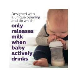 PHILIPS AVENT Avent - 3Pk Natural Baby Bottle With Natural Response Nipple, Clear, 11Oz -Macro Baby Store avent 3pk natural baby bottle with natural response nipple clear 11oz image 7