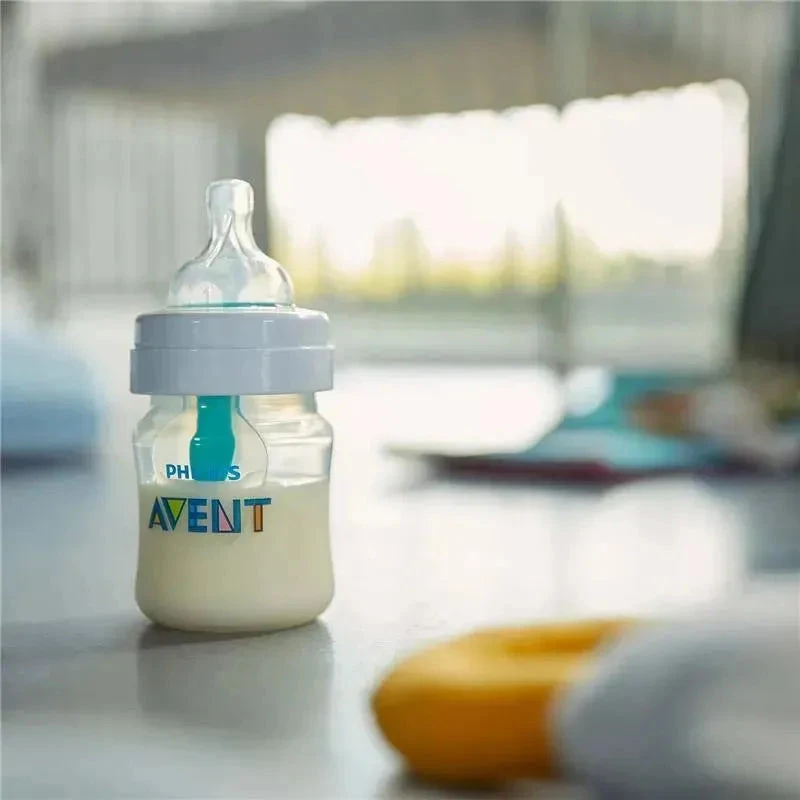 PHILIPS AVENT Avent - 3Pk Anti-Colic Bottle With Airfree Vent, 4Oz, Clear 4 PHILIPS AVENT Avent - 3Pk Anti-Colic Bottle With Airfree Vent, 4Oz, Clear - Image 2