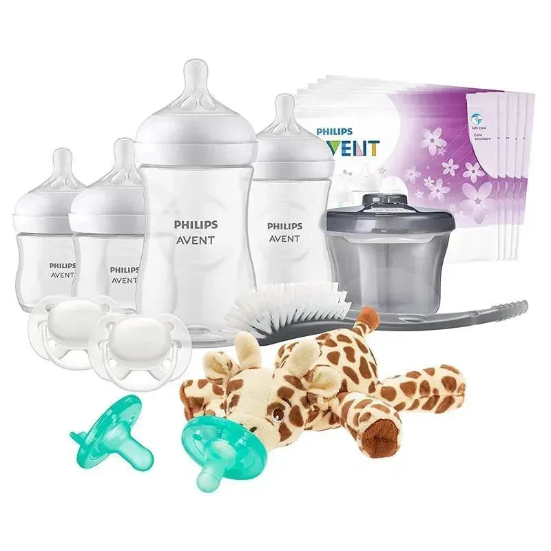 PHILIPS AVENT Avent - Natural Baby Bottle Essentials Baby Gift Set 3 PHILIPS AVENT Avent - Natural Baby Bottle Essentials Baby Gift Set