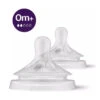 PHILIPS AVENT Avent - 2Pk Natural Response Nipple, Flow 2 2 PHILIPS AVENT Avent - 2Pk Natural Response Nipple, Flow 2 -Macro Baby Store avent natural response nipple flow 2 0m 2pk image 1