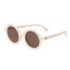 Babiators - Euro Round Sweet Cream Sunglasses Amber Lenses 1 Babiators - Euro Round Sweet Cream Sunglasses Amber Lenses -Macro Baby Store babiators euro round sweet cream sunglasses amber lenses image 1