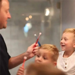 Baby Buddy - Brilliant Baby Toothbrush, Blue -Macro Baby Store baby buddy brilliant baby toothbrush blue image 4