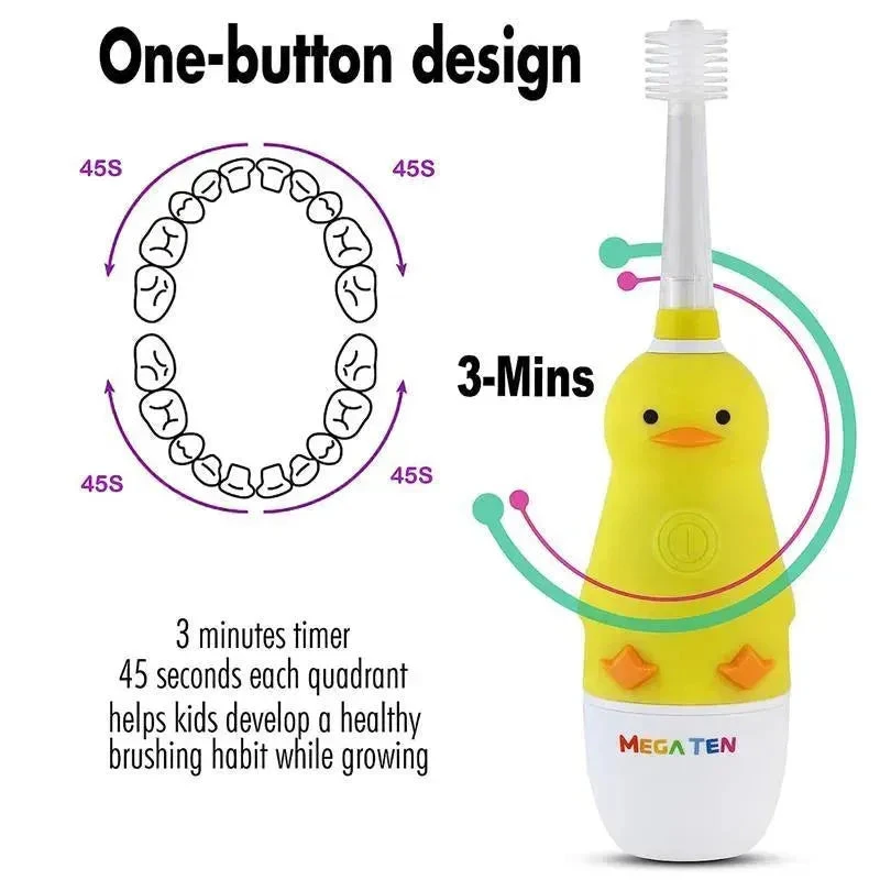 Baby Buddy - Sonic Toothbrush Duck 4 Baby Buddy - Sonic Toothbrush Duck - Image 2