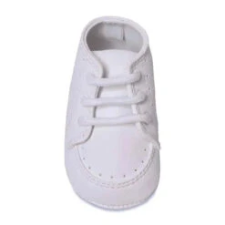 Baby Deer - Kent Infant Classic Crib Shoes, White