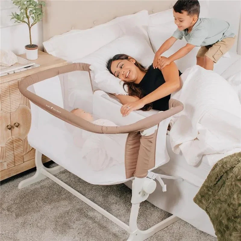 Baby Delight - Beside Me Dreamer Bassinet, 6-Position Height Adjustment, Organic Mocha 6 Baby Delight - Beside Me Dreamer Bassinet, 6-Position Height Adjustment, Organic Mocha - Image 4