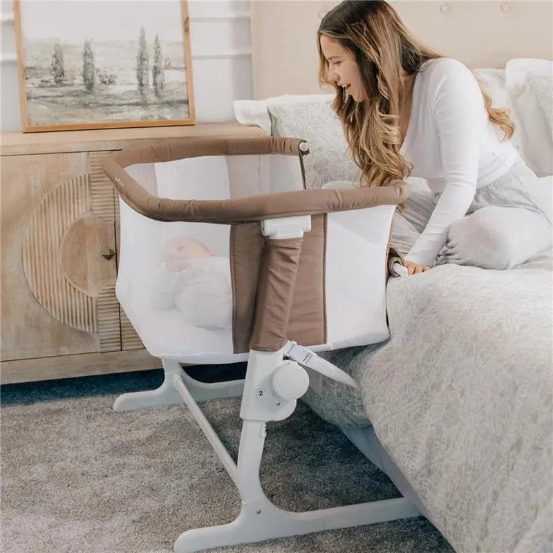 Baby Delight - Beside Me Dreamer Bassinet, 6-Position Height Adjustment, Organic Mocha 7 Baby Delight - Beside Me Dreamer Bassinet, 6-Position Height Adjustment, Organic Mocha - Image 5