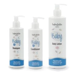 Baby Jolie - Baby Bath And Moisturize Set, 3Pk (Shampoo, Conditioner & Lotion)