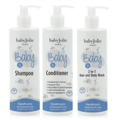 Baby Jolie - Baby Bath Time Set (Shampoo, Conditioner, 2 In 1 Hair And Body Wash)