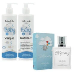 Baby Jolie Bath Gift Set (Shampoo, Conditioner & Memory Baby Perfume)