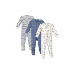 Baby Vision - 3Pk Baby Boy Sleep And Play, Preemie, Hedgehog