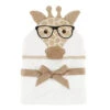 Baby Vision Animal Hooded Towel, Nerdy Giraffe 2 Baby Vision Animal Hooded Towel, Nerdy Giraffe -Macro Baby Store baby vision animal hooded towel nerdy giraffe image 1